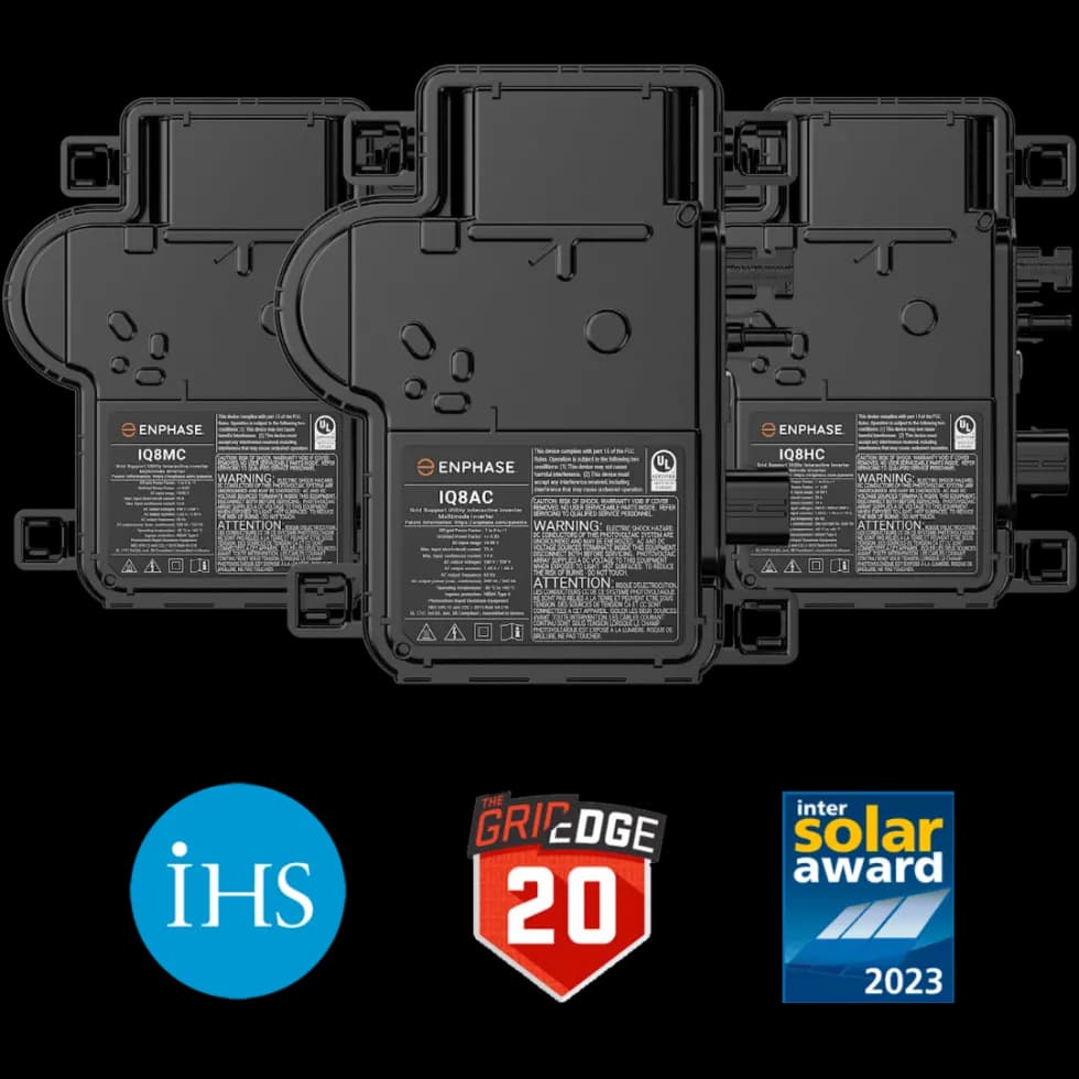 Enphase microinverter med prisbelöningar