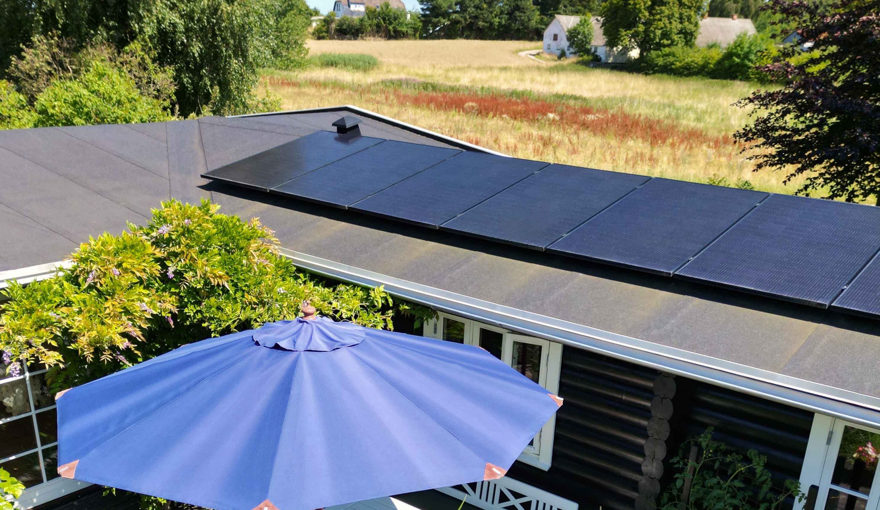 Byta tak och installera solceller