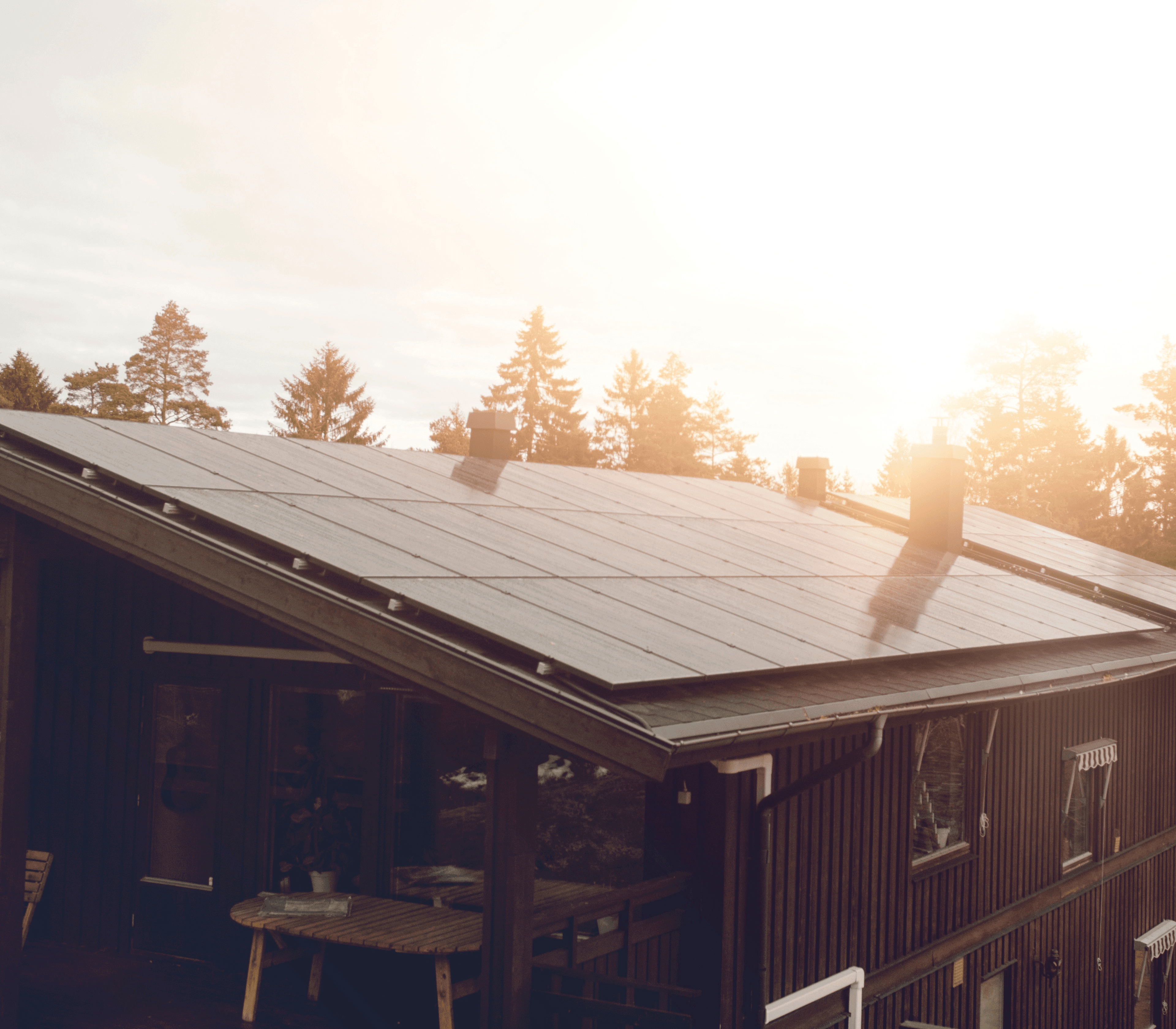 Solcellsanläggning på villa i Helsingborg